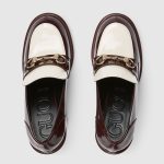 Gucci Women’s heeled loafer with Horsebit - Image 6